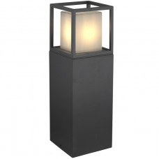 Φωτιστικό Κολώνα Αλουμινίου Τετράγωνη 50cm Ε27 Γραφίτη 9-731